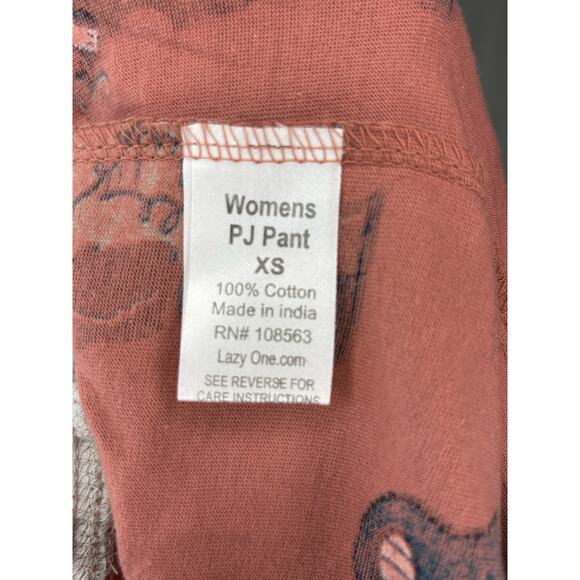 NWT Lazy One "I Am A Bear" Pajama Set Women XS/S Orange Cream Animal Cozycore - Picture 12 of 13